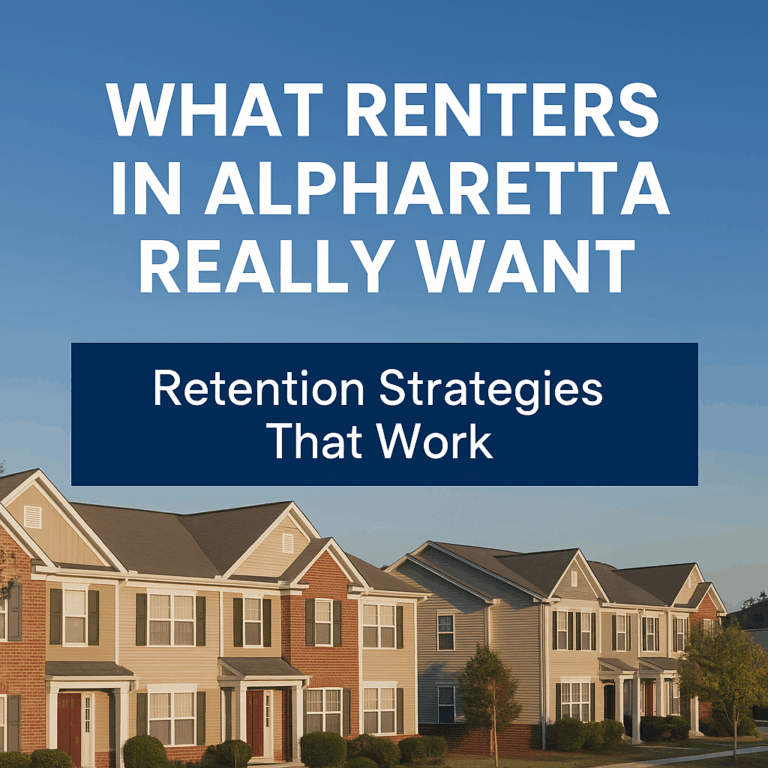 What Renters in Alpharetta Really Want: Retention Strategies That Work